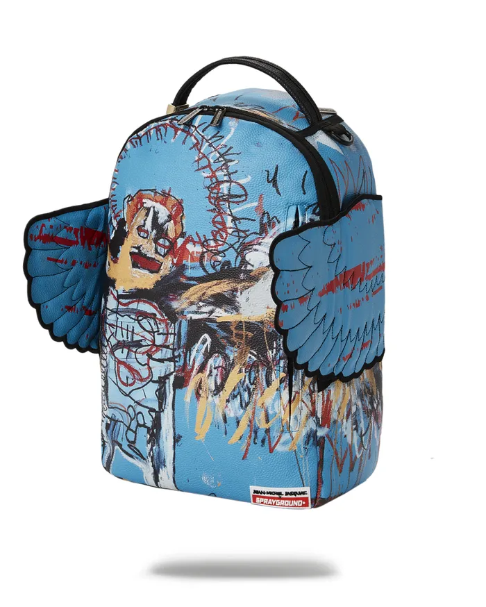 SPRAYGROUND Backpacks OFFICIAL BASQUIAT UNTITLED FALLEN ANGEL 1981 WING BACKPACK DLXV 8211 Universal SPRAYGROUND Backpacks OFFICIAL BASQUIAT UNTITLED FALLEN ANGEL 1981 WING BACKPACK DLXV 8211 Universal