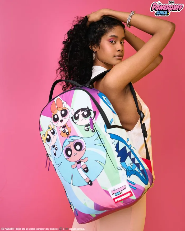 SPRAYGROUND Backpacks POWER PUFF GIRLS MONSTER SHARK BACKPACK 8211 Universal SPRAYGROUND Backpacks POWER PUFF GIRLS MONSTER SHARK BACKPACK 8211 Universal