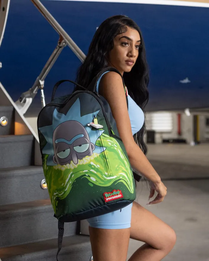 SPRAYGROUND Backpacks RICK AND MORTY PORTAL SHARK DLXR 8211 Universal