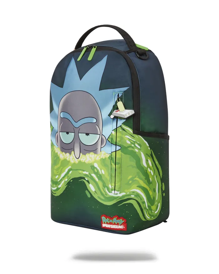 SPRAYGROUND Backpacks RICK AND MORTY PORTAL SHARK DLXR 8211 Universal