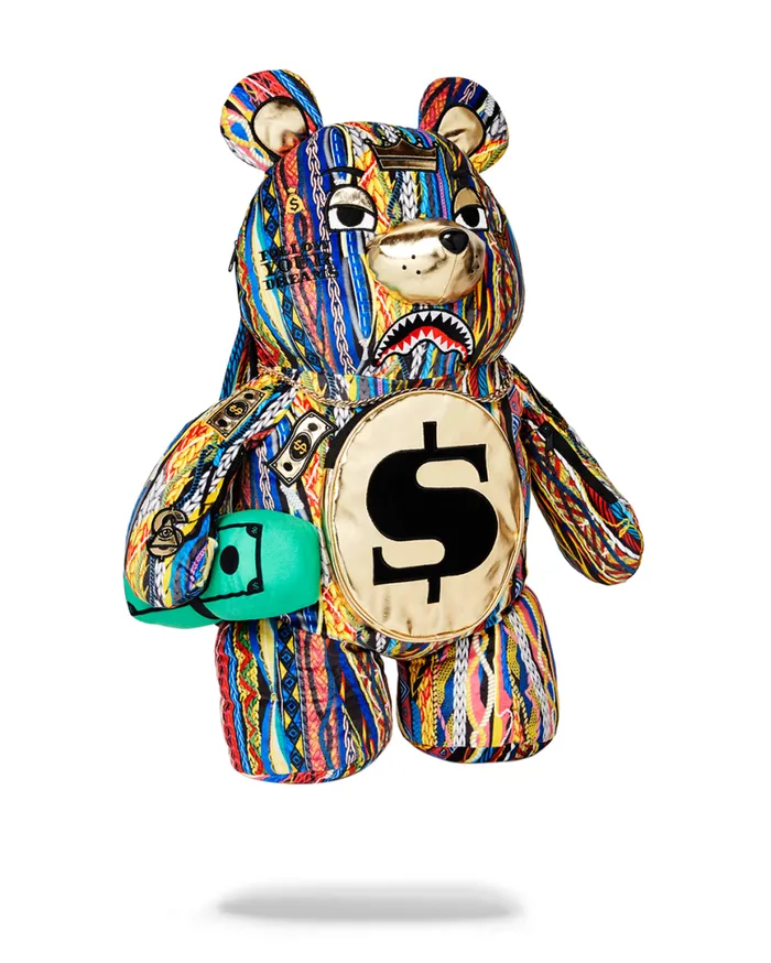 SPRAYGROUND Backpacks THE GOLDEN AGE MONEYBEAR TEDDYBEAR BACKPACK 8211 Universal SPRAYGROUND Backpacks THE GOLDEN AGE MONEYBEAR TEDDYBEAR BACKPACK 8211 Universal