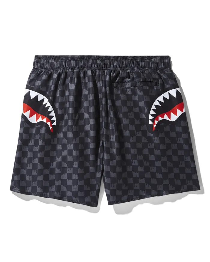 SPRAYGROUND Swimwear DRIP CHECK SWIM SHORTS 8211 Universal SPRAYGROUND Swimwear DRIP CHECK SWIM SHORTS 8211 Universal