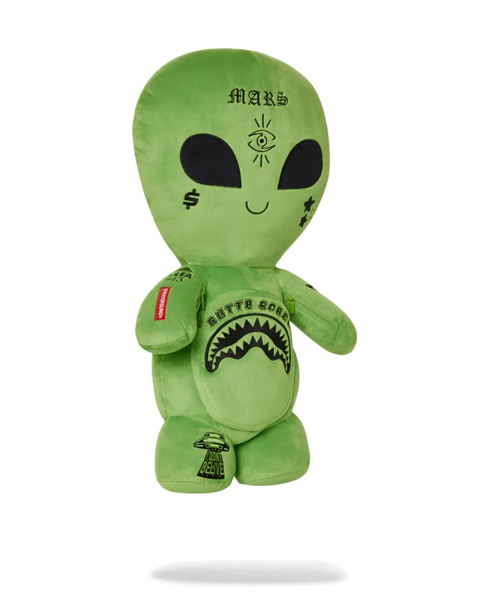 SPRAYGROUND Teddy Bear Backpacks ALIEN PLUSH BACKPACK 8211 Universal SPRAYGROUND Teddy Bear Backpacks ALIEN PLUSH BACKPACK 8211 Universal