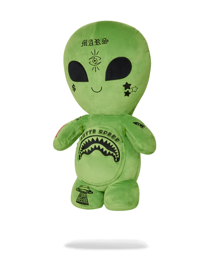 SPRAYGROUND Teddy Bear Backpacks ALIEN PLUSH BACKPACK 8211 Universal SPRAYGROUND Teddy Bear Backpacks ALIEN PLUSH BACKPACK 8211 Universal
