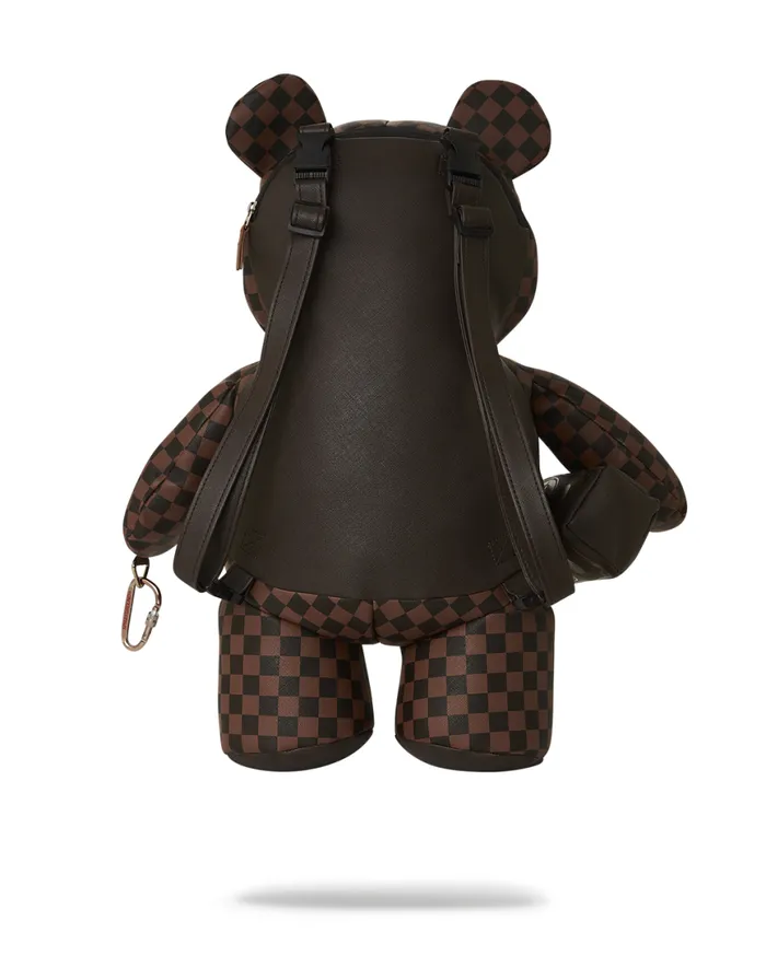 SPRAYGROUND Teddy Bear Backpacks CHECKMATE ROYALE MONEYBEAR TEDDYBEAR BACKPACK 8211 Universal SPRAYGROUND Teddy Bear Backpacks CHECKMATE ROYALE MONEYBEAR TEDDYBEAR BACKPACK 8211 Universal