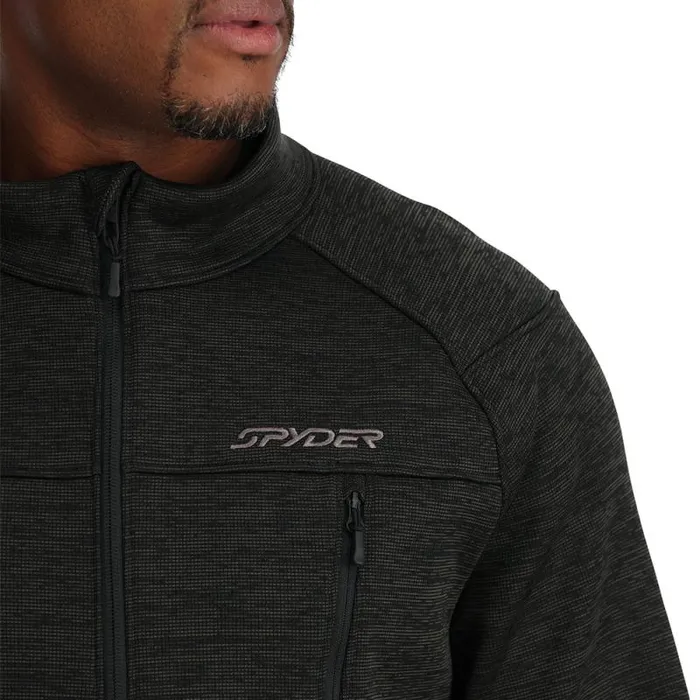 Spyder Fleece Encore Half Zip Black 8211 Mens