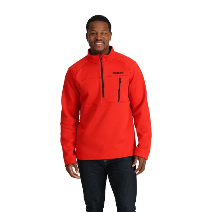 Spyder Fleece Encore Half Zip Volcano 8211 Mens