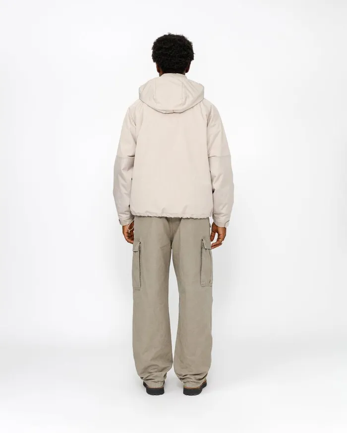 Stussy Outerwear SHORT MILITARY PARKA Stone 8211 MenWomen