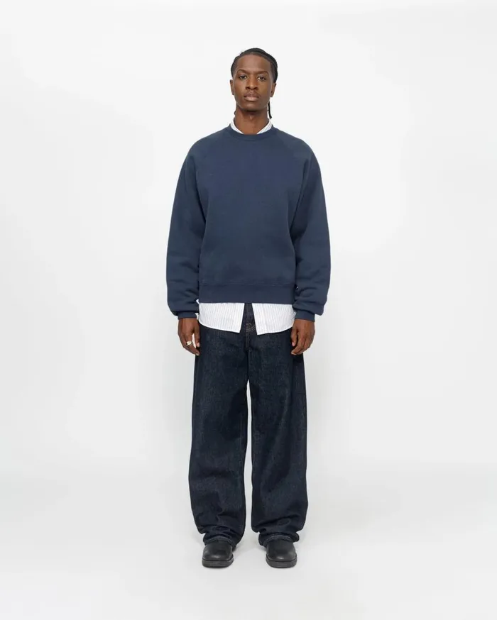 Stussy Pants RELAXED JEAN DENIM Rinsed Indigo 8211 MenWomen