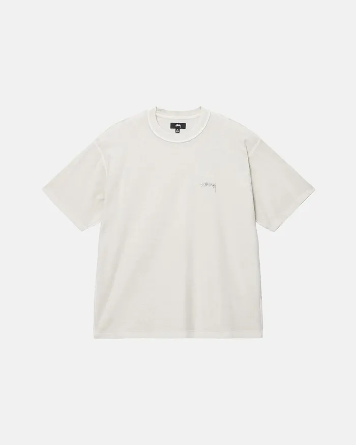 Stussy Tees LAZY TEE Bone 8211 MenWomen