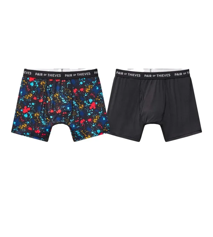 Superfit Boxer Briefs Black Underwear 2 Pack 1025270001 Men Pair Of Thieves Boxer Briefs