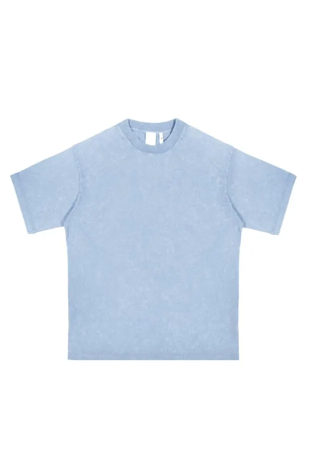 TShirts Men Jaded London NTRLS Powder Blue Oversized Tshirt