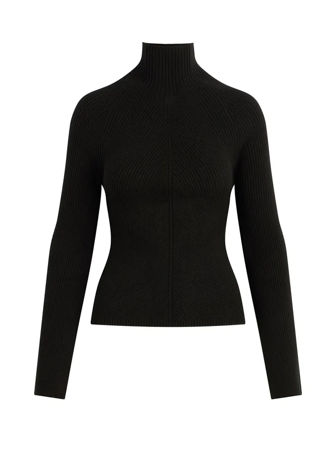 THE PALMER TURTLENECK Black Tops Joe8217s Jeans Women