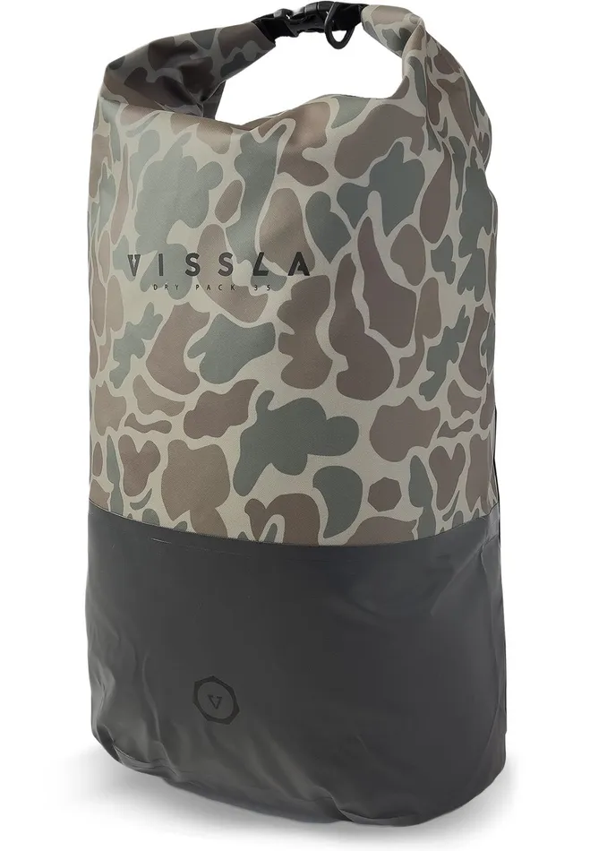 Vissla Bags Men 7 Seas 35L Dry Backpack Camo