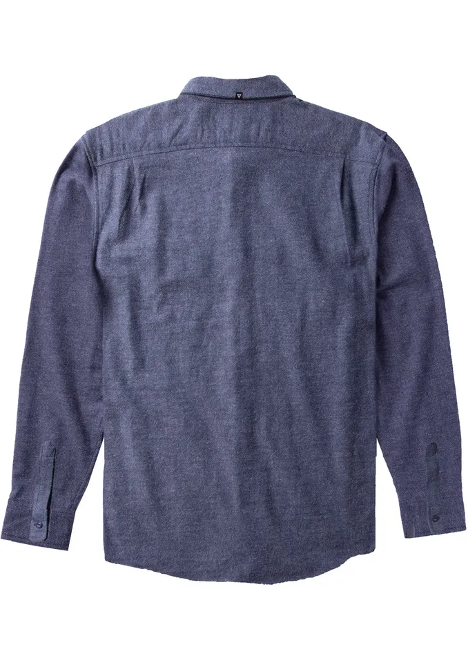 Vissla Shaver Ls Flannel Dark Naval Men Shirts and Flannels Vissla Shaver Ls Flannel Dark Naval Men Shirts and Flannels