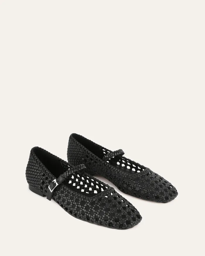 Willis casual flats black leather Women BALLET jomercer Willis casual flats black leather Women BALLET jomercer