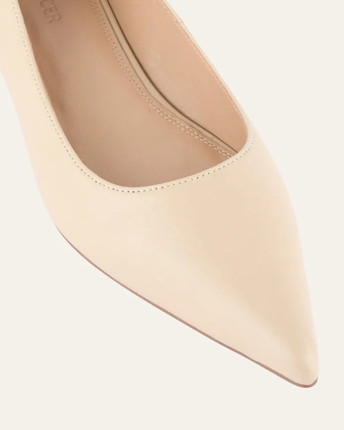 Women Anita dress flat sand leather BALLET jomercer Women Anita dress flat sand leather BALLET jomercer