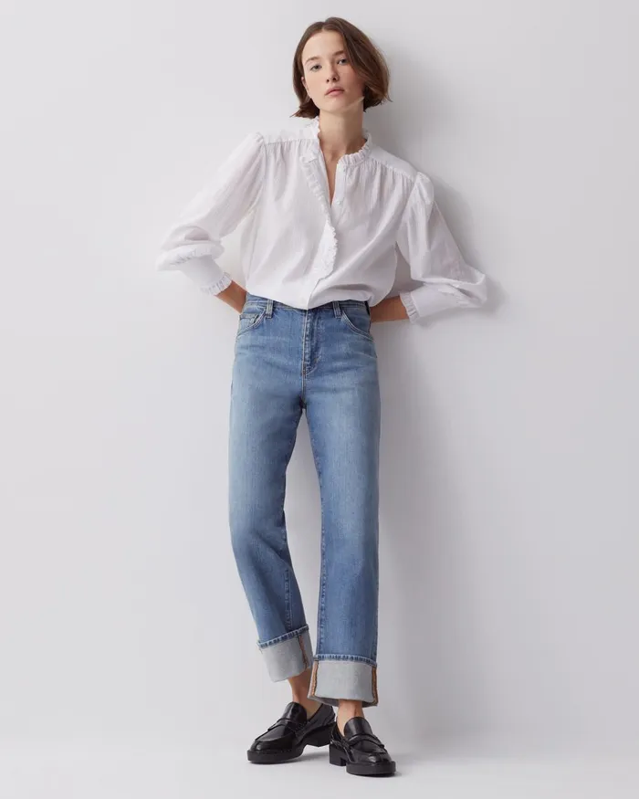 Women Ava 8211 Regular Jeans Vintage Wash Comptoir Des Cotonniers Jeans