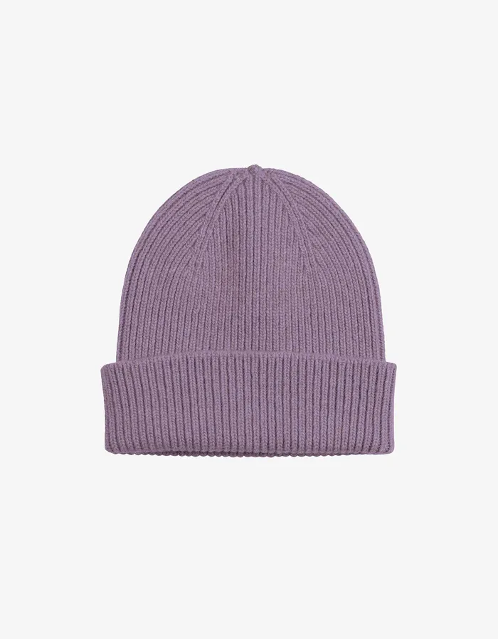 Women Beanies Colorfulstandard Merino Wool Beanie 8211 Purple Haze