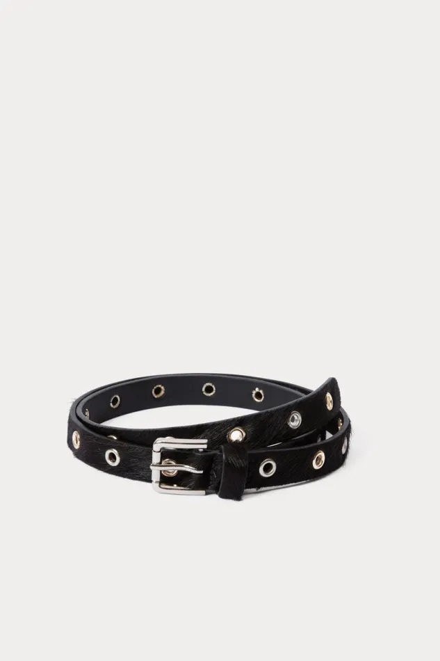 Women Belts Rachel Comey Eyelet Lyon Belt Black Women Belts Rachel Comey Eyelet Lyon Belt Black