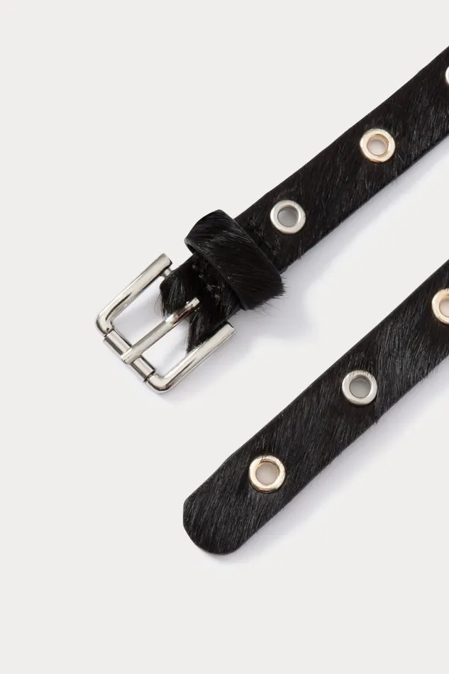 Women Belts Rachel Comey Eyelet Lyon Belt Black Women Belts Rachel Comey Eyelet Lyon Belt Black