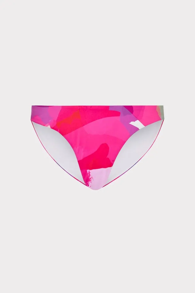Women Bikinis Milly Margot Rainbow Waterfall Bikini Bottom Multi