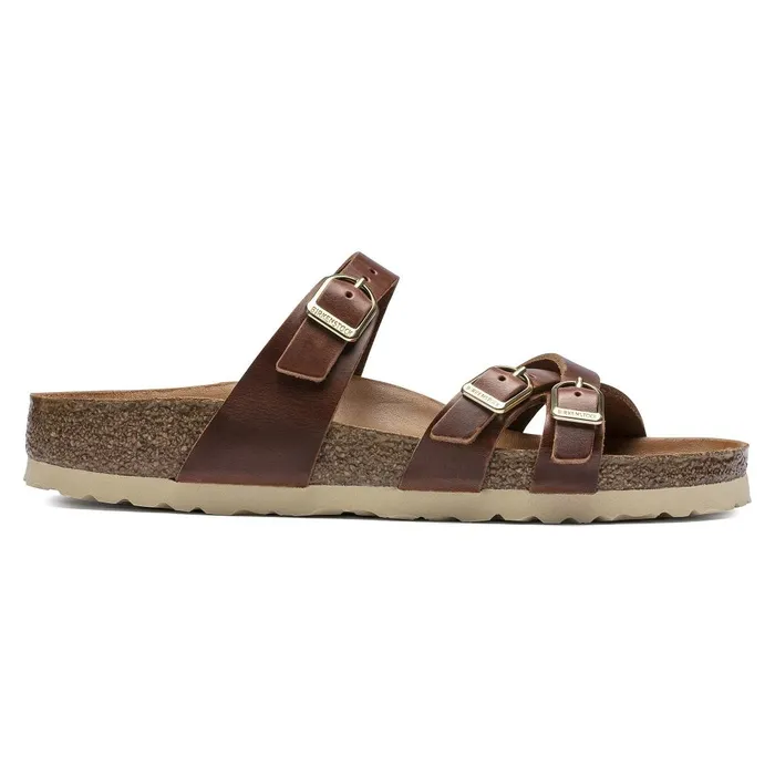 Women Birkenstock MultiStrap Franca Cognac