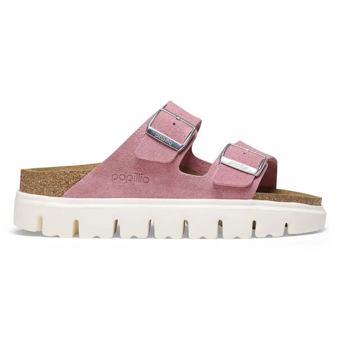 Women Birkenstock TwoStrap Arizona Chunky Candy Pink