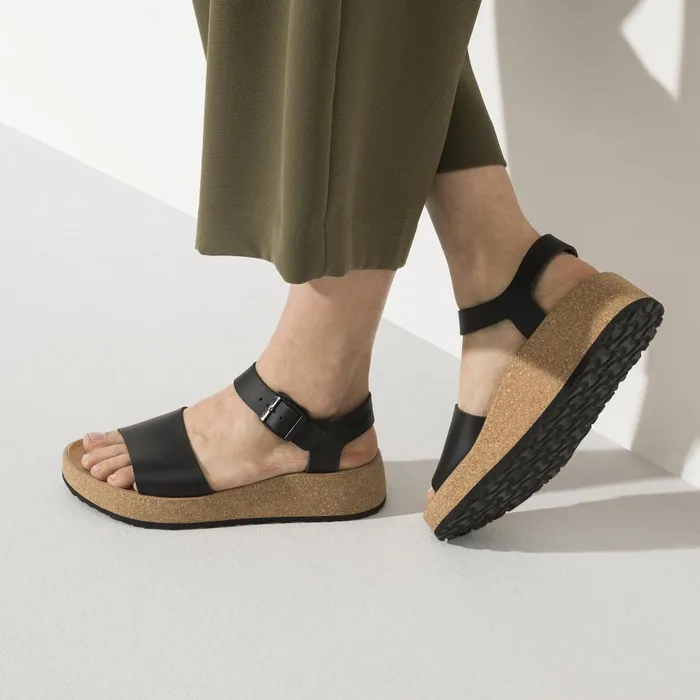 Women Birkenstock Wedges and Platforms Glenda Black