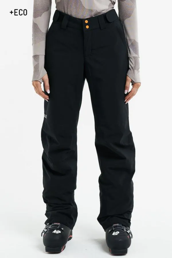Women Chica Insulated PantBlack Orage Pants