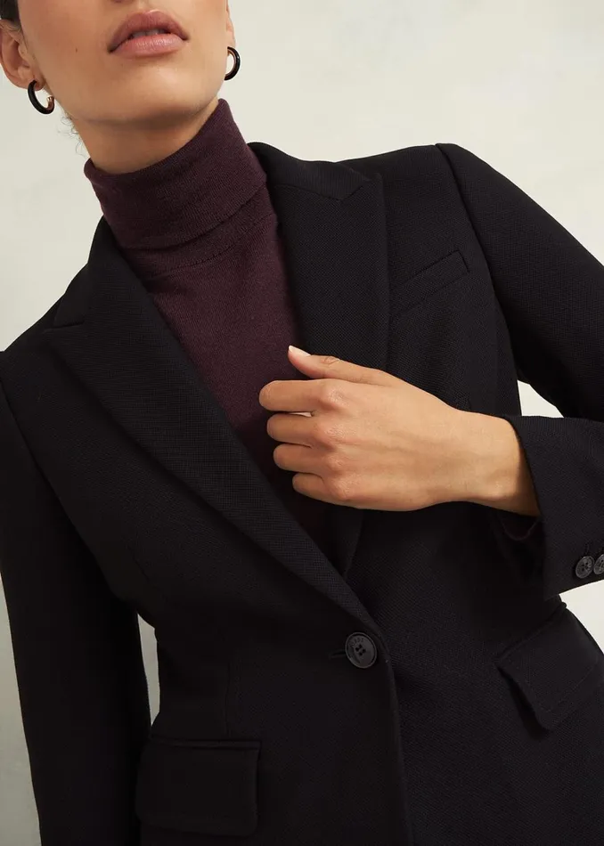 Women Coats and Jackets Hobbs Mia Jacket Black