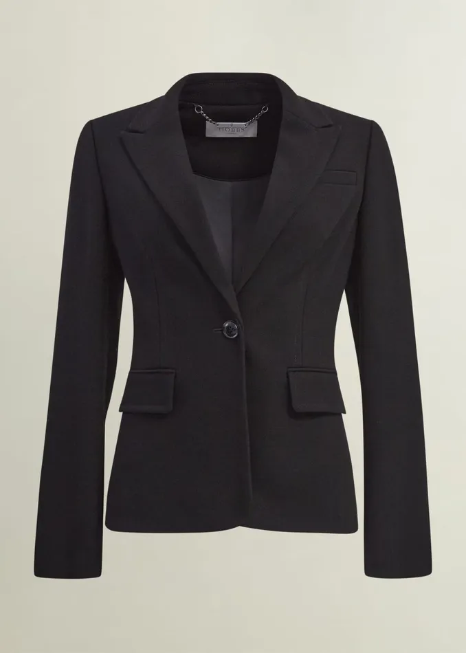 Women Coats and Jackets Hobbs Mia Jacket Black