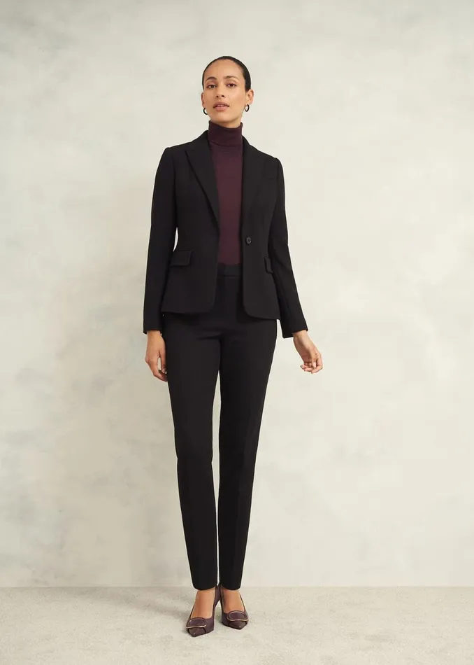 Women Coats and Jackets Hobbs Mia Jacket Black