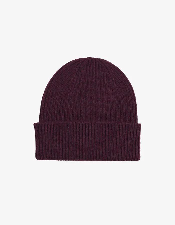 Women Colorfulstandard Merino Wool Beanie 8211 Oxblood Red Beanies