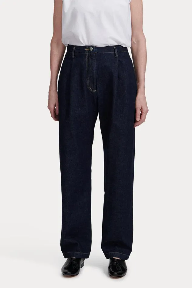 Women Denim Shop Rachel Comey Mona Pant Dark Indigo Women Denim Shop Rachel Comey Mona Pant Dark Indigo