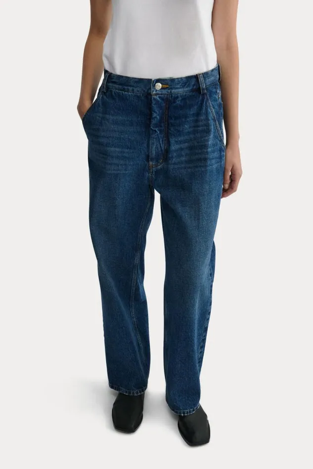 Women Denim Shop Rachel Comey Mona Pant Dark Indigo Women Denim Shop Rachel Comey Mona Pant Dark Indigo