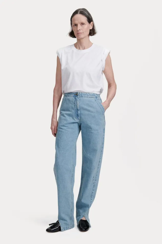 Women Denim Shop Rachel Comey Mona Pant Dark Indigo Women Denim Shop Rachel Comey Mona Pant Dark Indigo