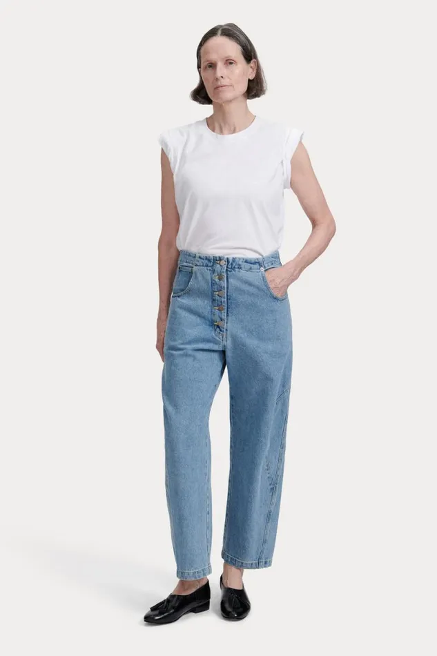 Women Denim Shop Rachel Comey Mona Pant Dark Indigo Women Denim Shop Rachel Comey Mona Pant Dark Indigo