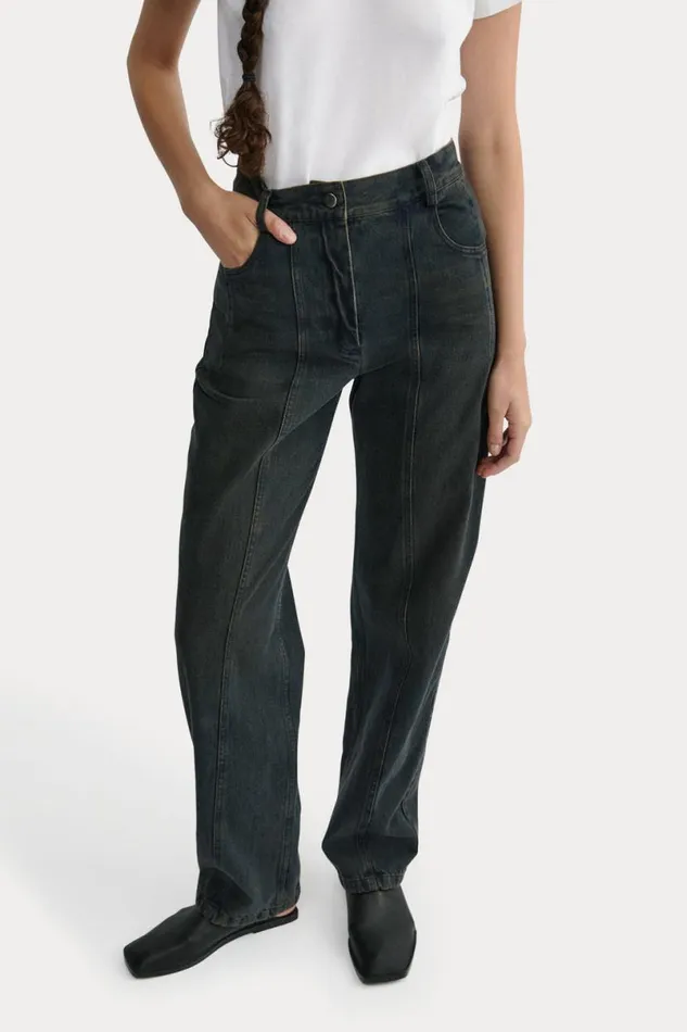 Women Denim Shop Rachel Comey Mona Pant Dark Indigo Women Denim Shop Rachel Comey Mona Pant Dark Indigo