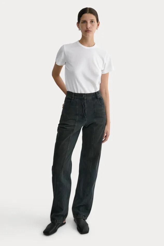 Women Denim Shop Rachel Comey Mona Pant Dark Indigo Women Denim Shop Rachel Comey Mona Pant Dark Indigo