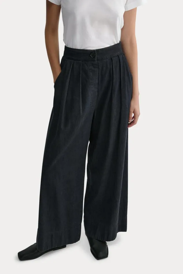 Women Denim Shop Rachel Comey Mona Pant Dark Indigo Women Denim Shop Rachel Comey Mona Pant Dark Indigo