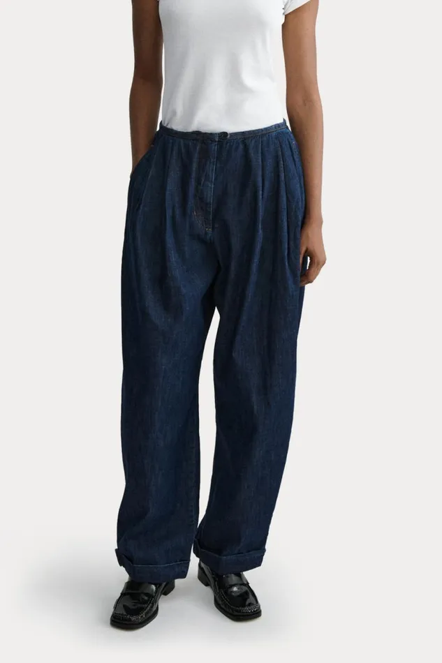 Women Denim Shop Rachel Comey Mona Pant Dark Indigo Women Denim Shop Rachel Comey Mona Pant Dark Indigo