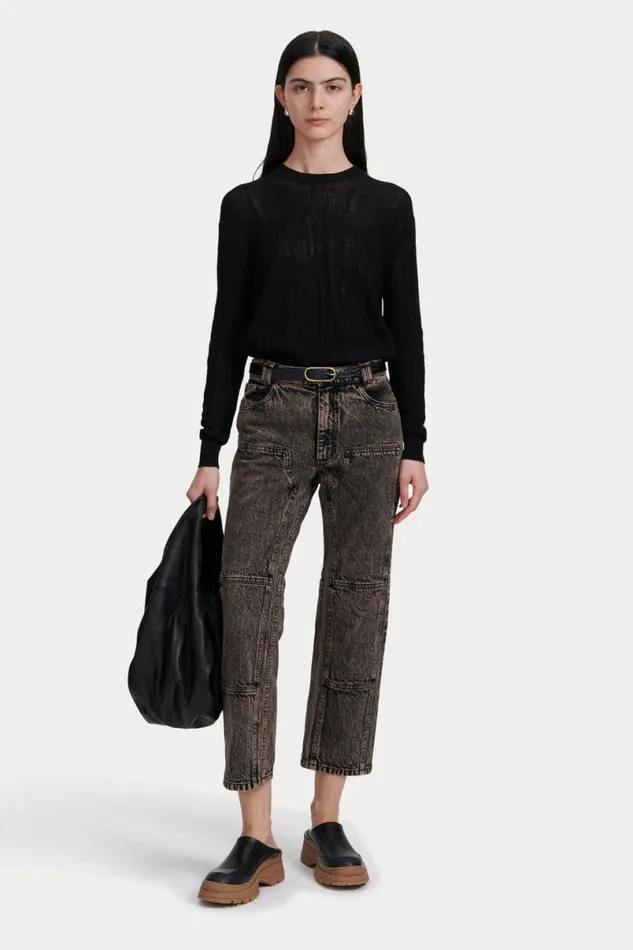 Women Denim Shop Rachel Comey Mona Pant Dark Indigo Women Denim Shop Rachel Comey Mona Pant Dark Indigo