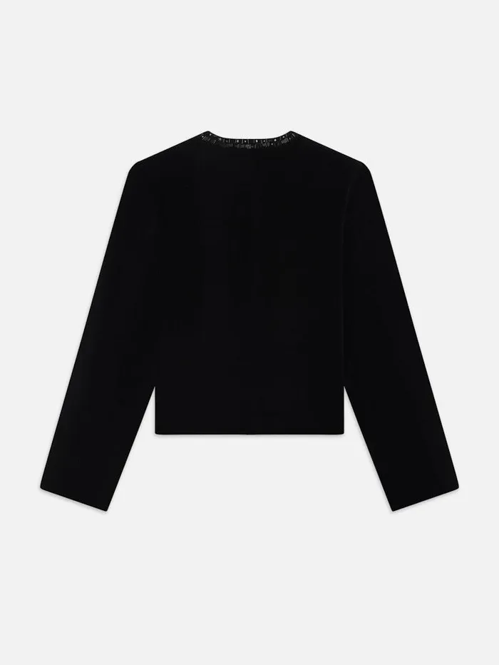 Women FRAME Jackets and Coats Embellished Velvet Jacket
