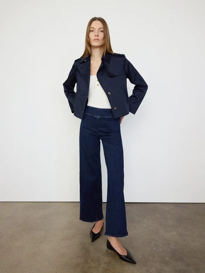 Women FRAME Jackets and Coats Short Trench Jacket