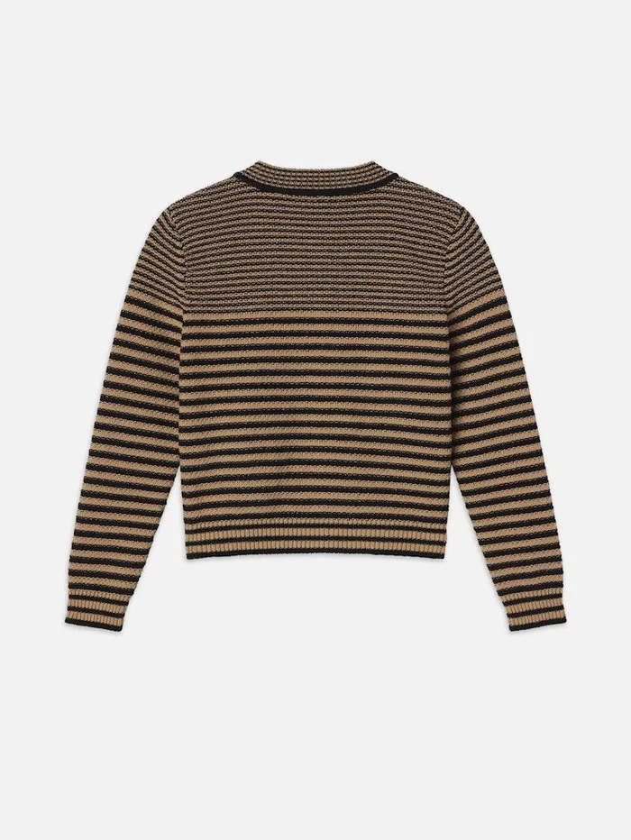 Women FRAME Sweaters Compact Stripe Cardi