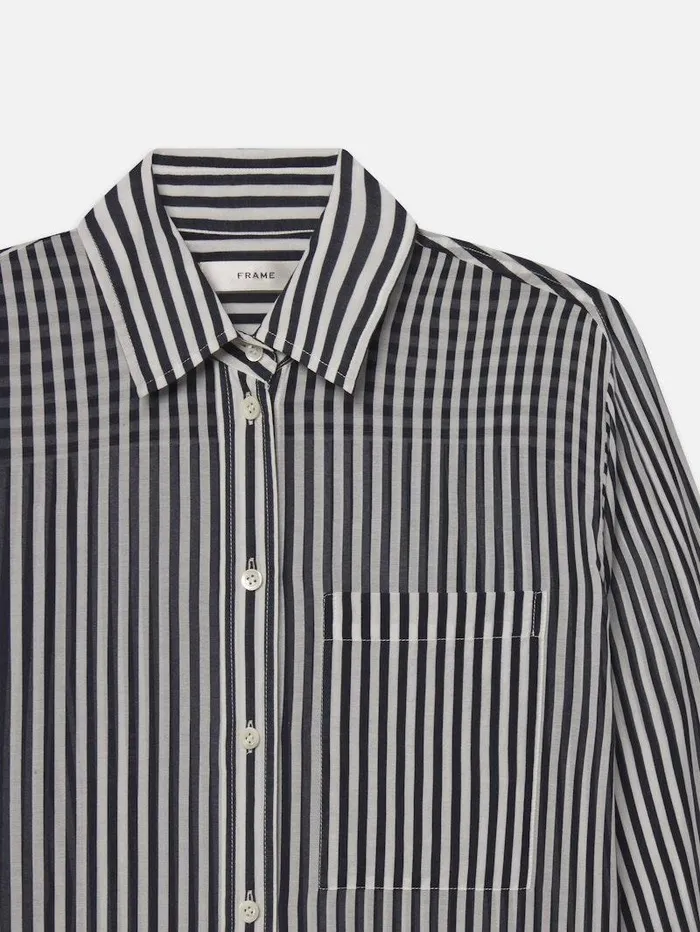 Women FRAME Tops and Blouses The Oversized Pocket Shirt Women FRAME Tops and Blouses The Oversized Pocket Shirt