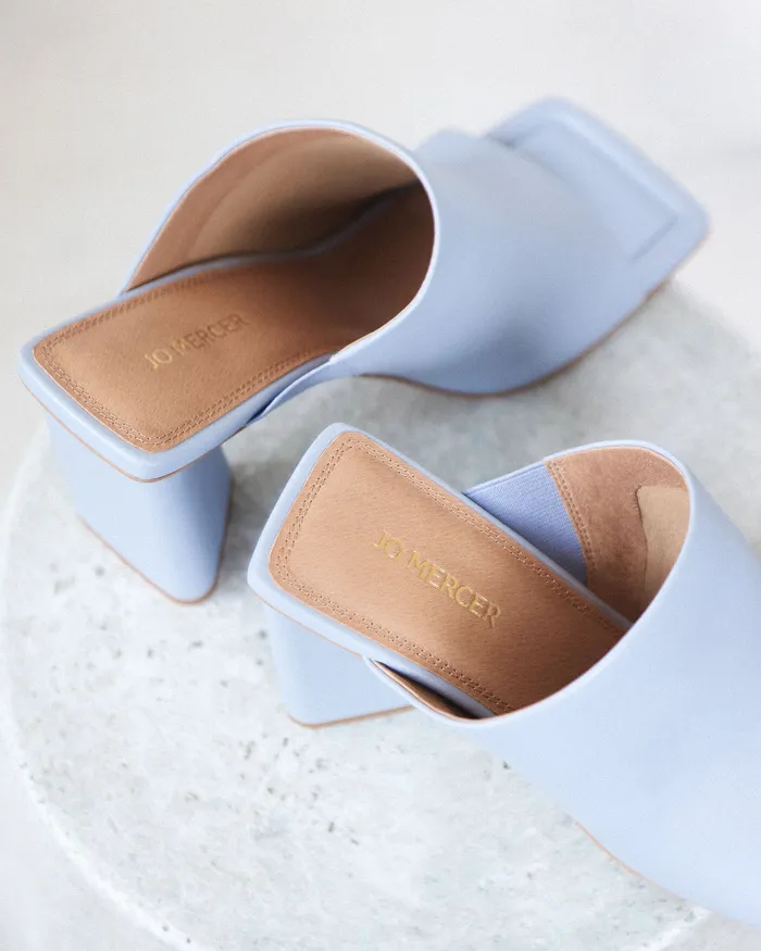 Women HIGH SANDALS jomercer Danielle high heel sandals ice blue leather Women HIGH SANDALS jomercer Danielle high heel sandals ice blue leather