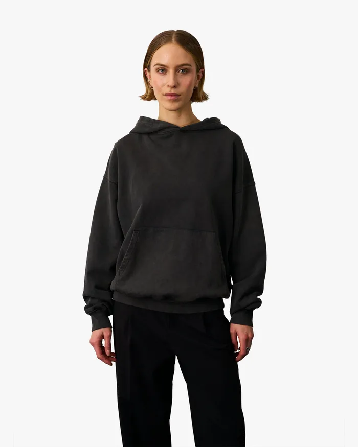 Women Hoodies Colorfulstandard Organic Oversized Hood 8211 Seaside Blue