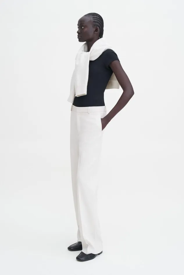Women Hutton Trousers Ivory Filippa K Trousers
